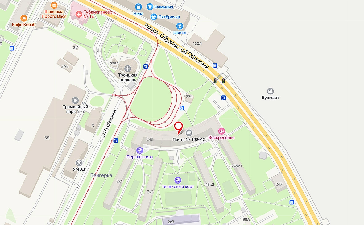 сервис «Яндекс.Карты»