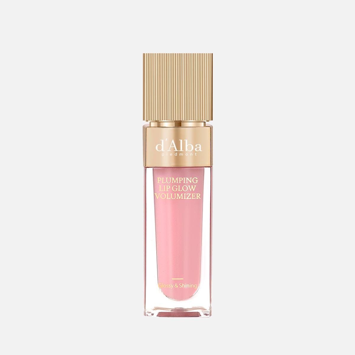 Блеск для губ Plumping Lip Glow Mood Volumizer, оттенок&nbsp;Feeble Pink, d'Alba