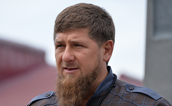 Глава Чечни Рамзан Кадыров



