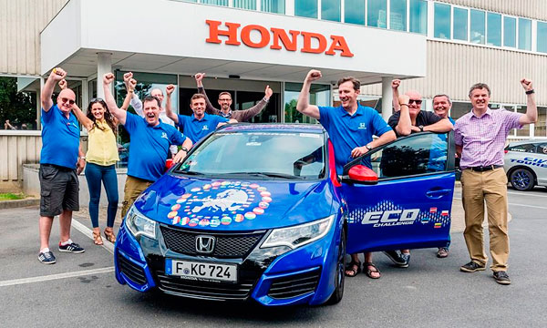 Honda Civic Tourer установил новый рекорд экономичности