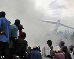 Число жертв авиакатастрофы в Конго возросло до 74 человек