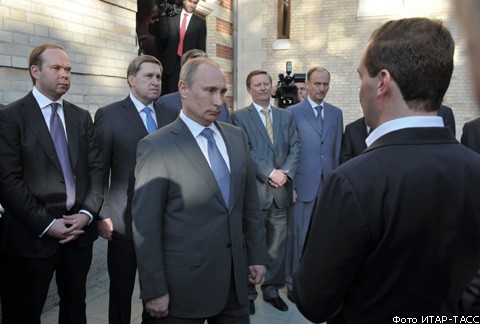 Министры и кремлевские чиновники встретились на "корпоративе" в Барвихе