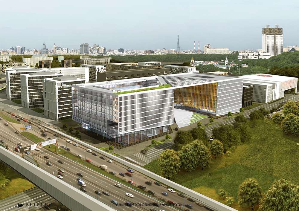 Как будет выглядеть новое здание Олимпийского комитета России