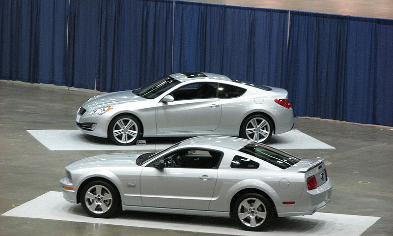 Шпионы сфотографировали купе Hyundai Genesis