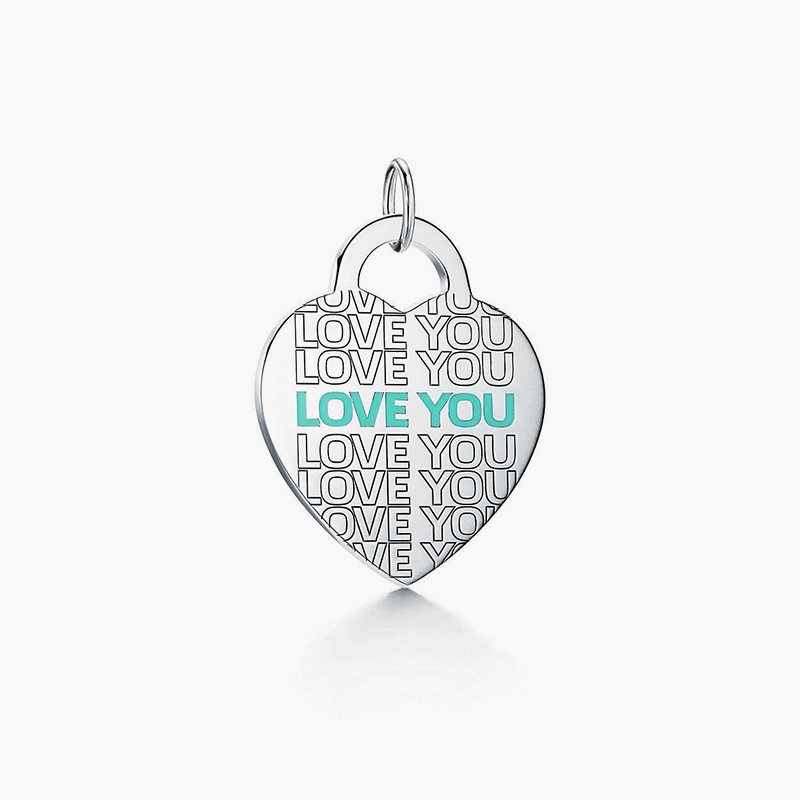 Подвеска-шарм Love You, Tiffany &amp; Co., 14 900 руб.