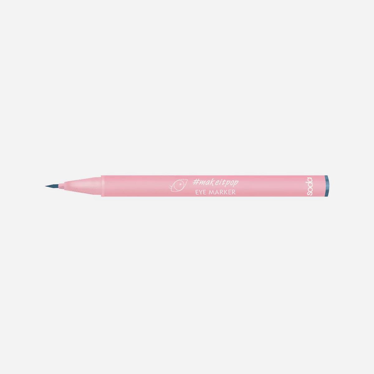Подводка-маркер для глаз, 107 gurl boss, Sodaeye marker #makeitpop, Soda, 449 руб. (&laquo;Лэтуаль&raquo;)