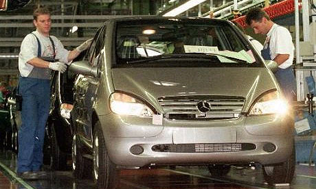 DaimlerChrysler уточняет информацию о сокращениях в Mercedes