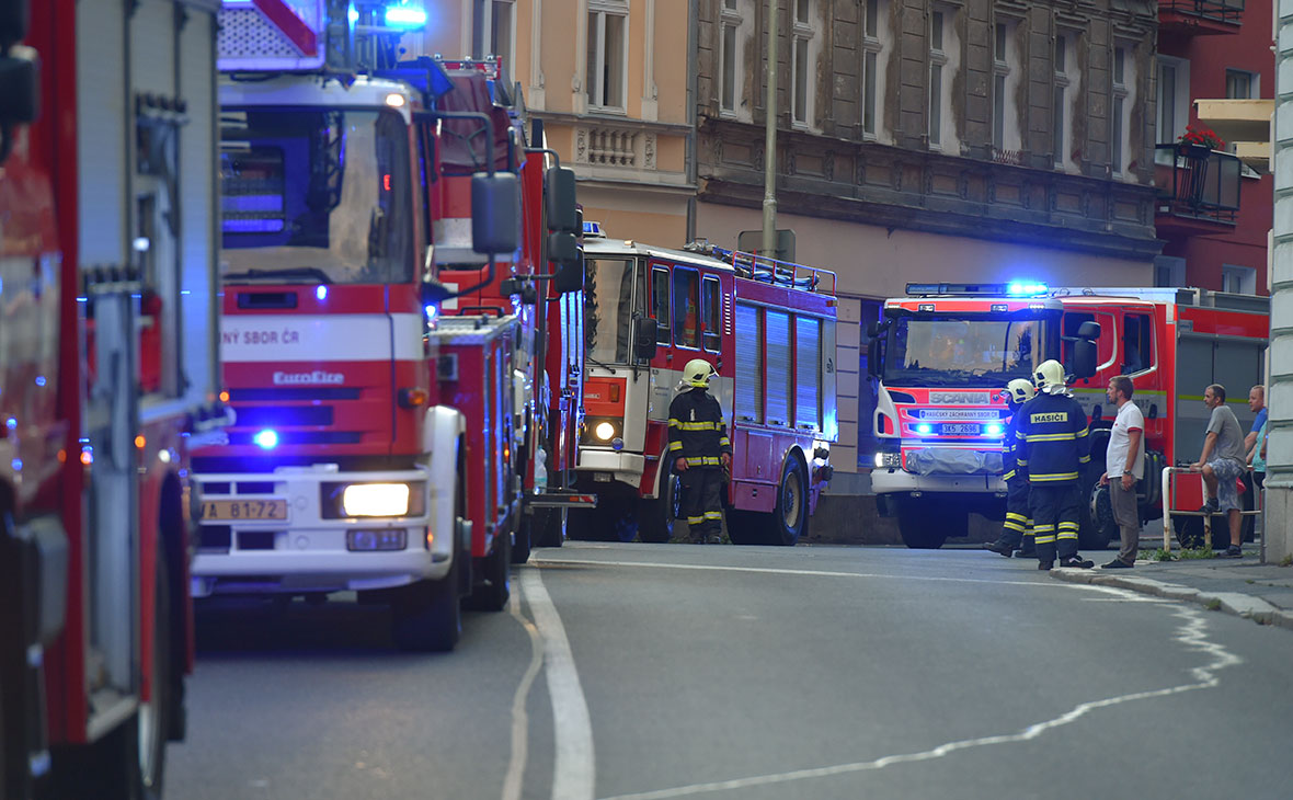 Машины пожарных служб в Чехии. 2017 год