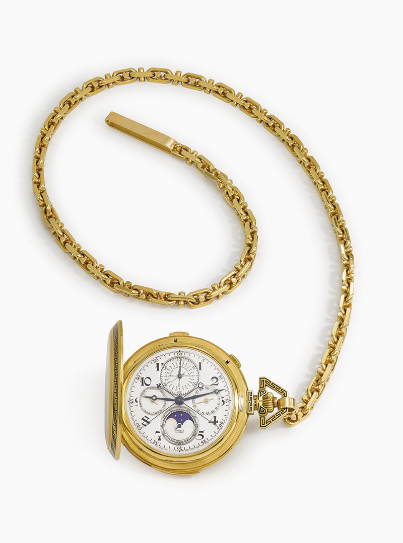 Карманные часы Chrysler&rsquo;s, Audemars Piguet. Эстимейт 100&ndash;200 тысяч швейцарских франков, проданы за 181,3 тысячи швейцарских франков