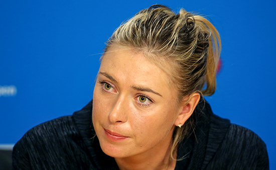 Российская теннисистка Мария Шарапова

