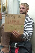 Испания: "Люди добрые, подайте на Ferrari!"