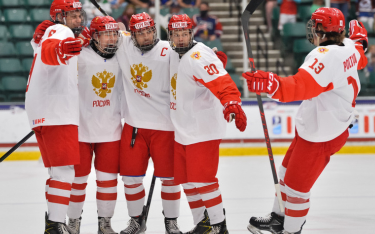 Фото: Игроки сборной России (Фото: сайт Федерации хоккея страны)