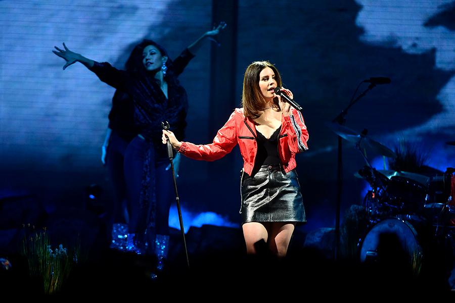 Лана Дель Рей во время концерта, 2018&nbsp;год