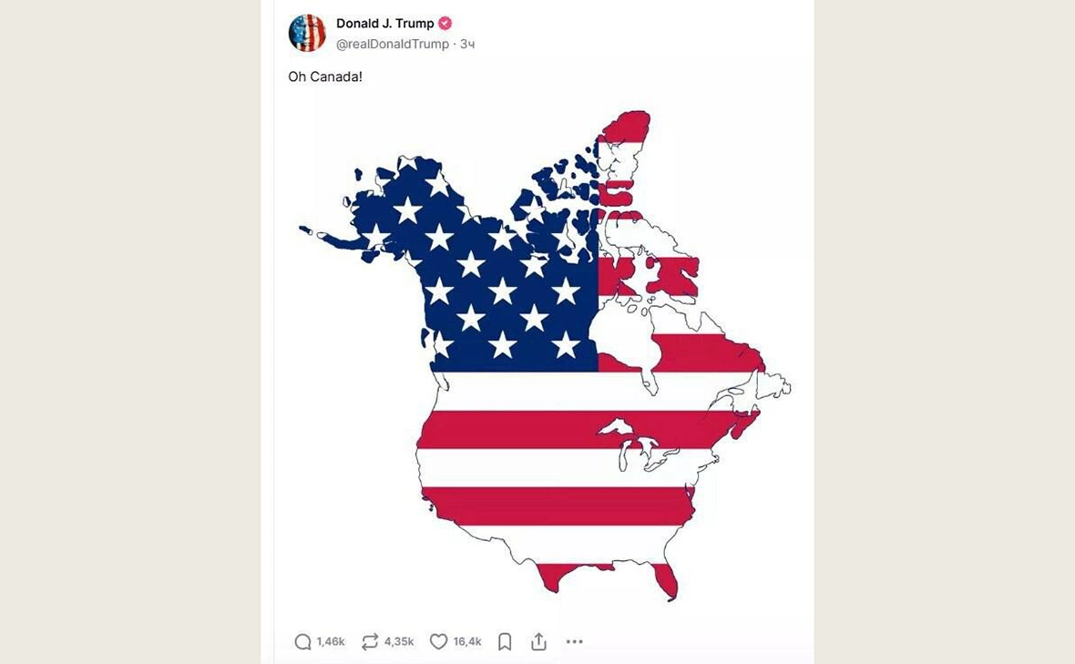 скриншот TRUTH Social