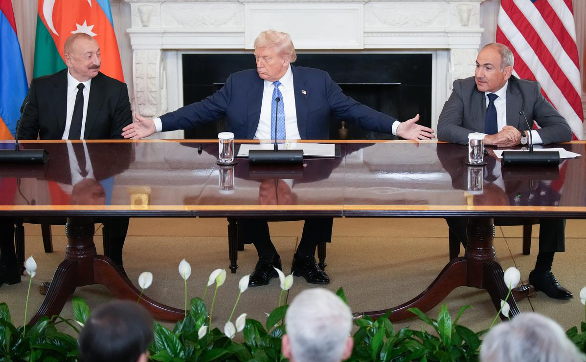 Ильхам Алиев, Дональд Трамп и Никол Пашинян