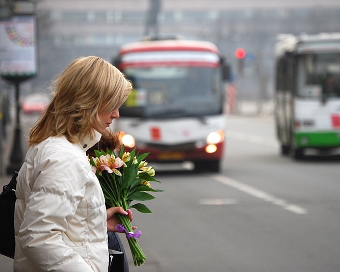 В Северной столице пасмурно, но не холодно