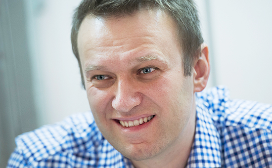 Оппозиционер Алексей Навальный



