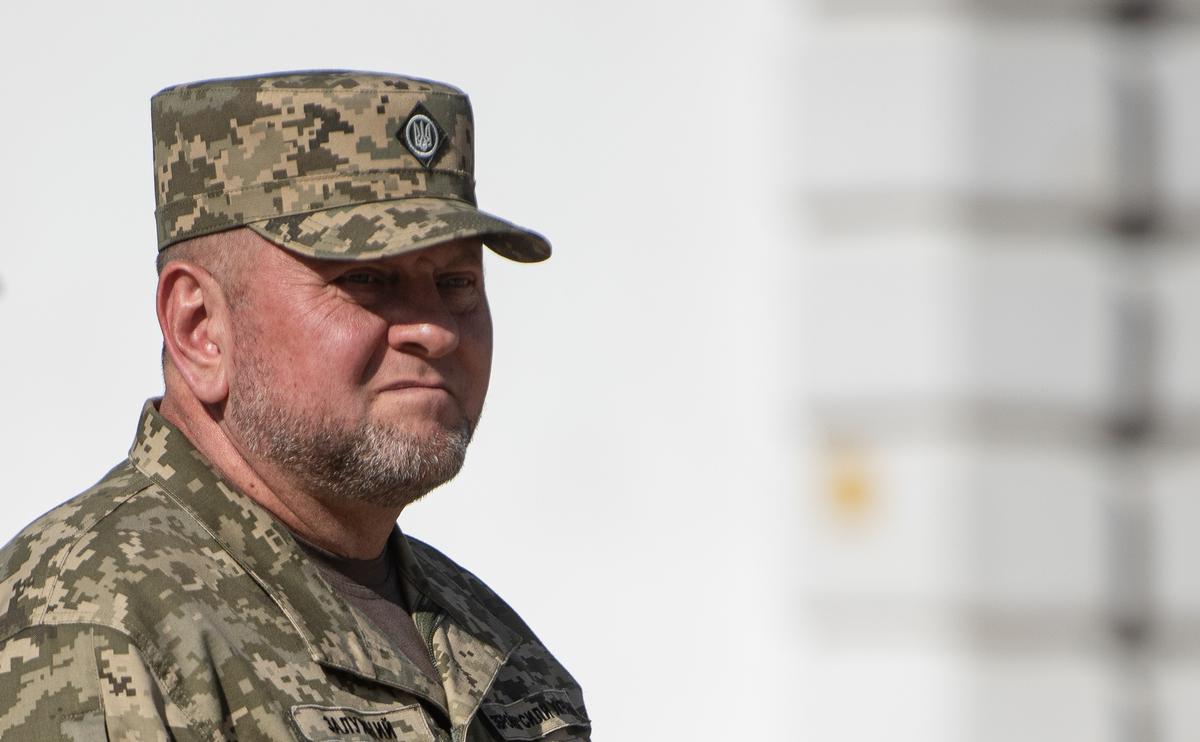 Главнокомандующий Вооруженными силами Украины генерал Валерий Залужный