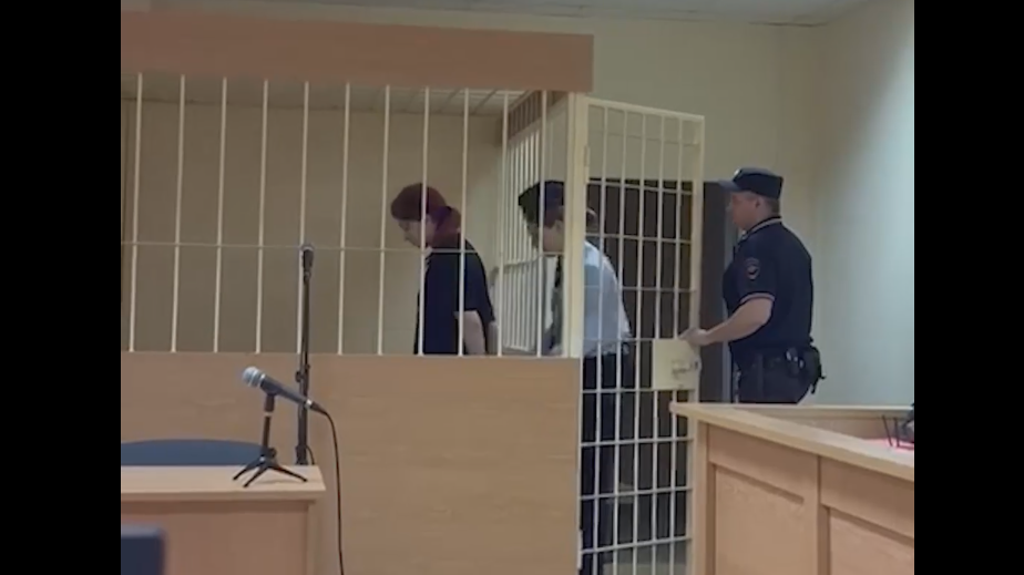 Суд в Петербурге арестовал автора видео с писающей на паспорт подругой