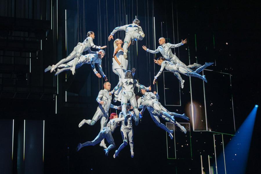 Посол Международного музыкального конкурса «Интервидение» 2025, певица Клава Кока в концертном зале «Live Арена»