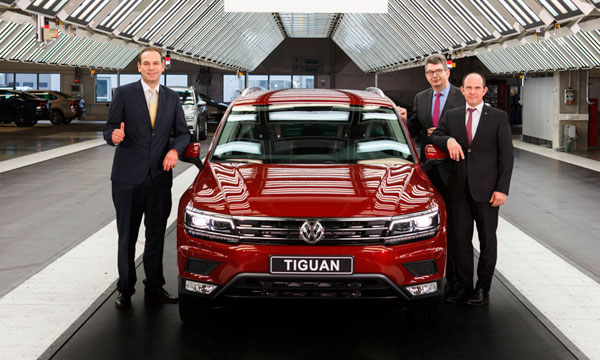 В России началось производство нового Volkswagen Tiguan