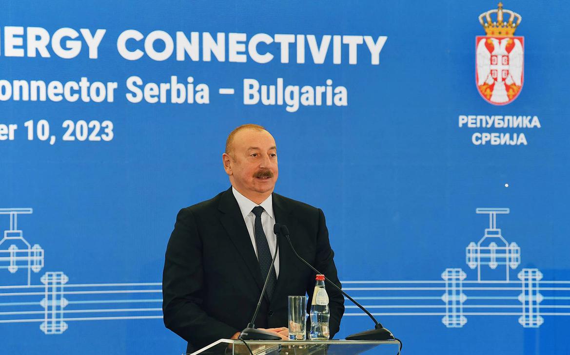 Алиев рассказал о росте поставок азербайджанского газа в Европу