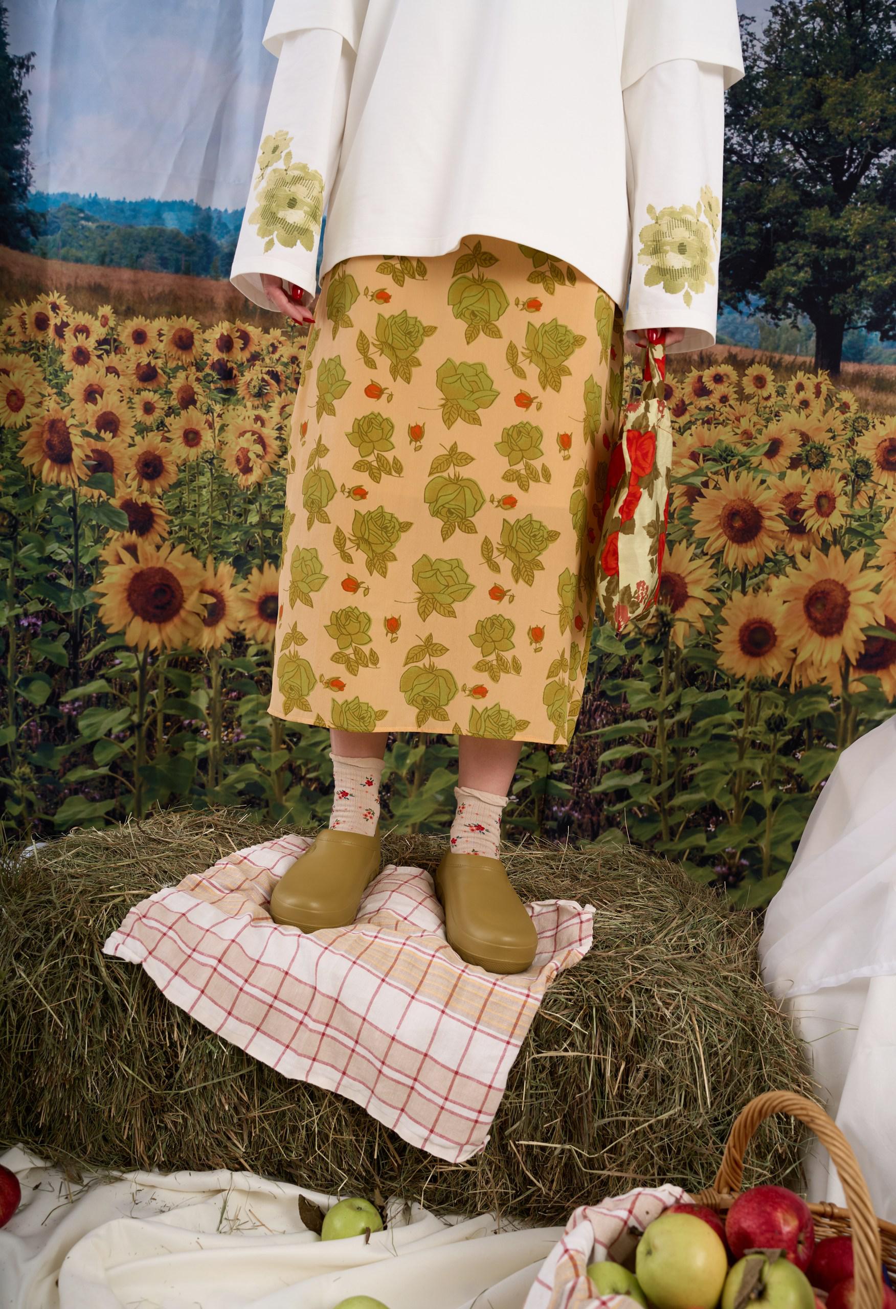 Лукбук новой коллекции «Цветут сады в душе»