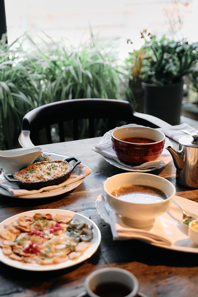 Осенние блюда и напитки в ресторане Self Edge Japanese