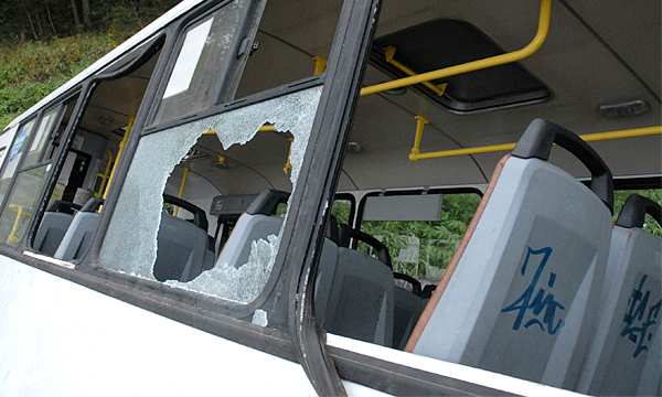 В Москве разбился автобус с рабочими