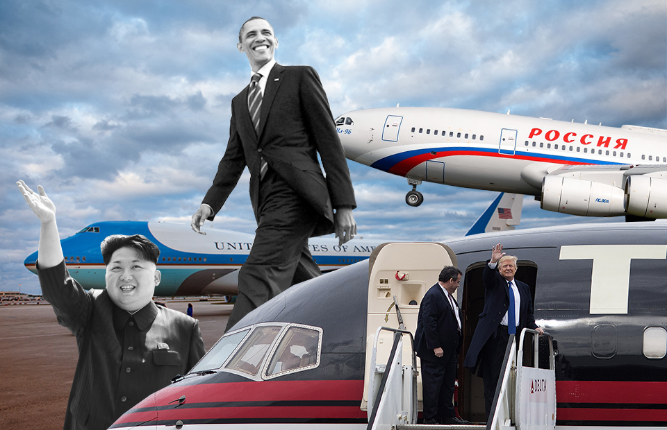Мне бы в небо: на чем летают президенты
