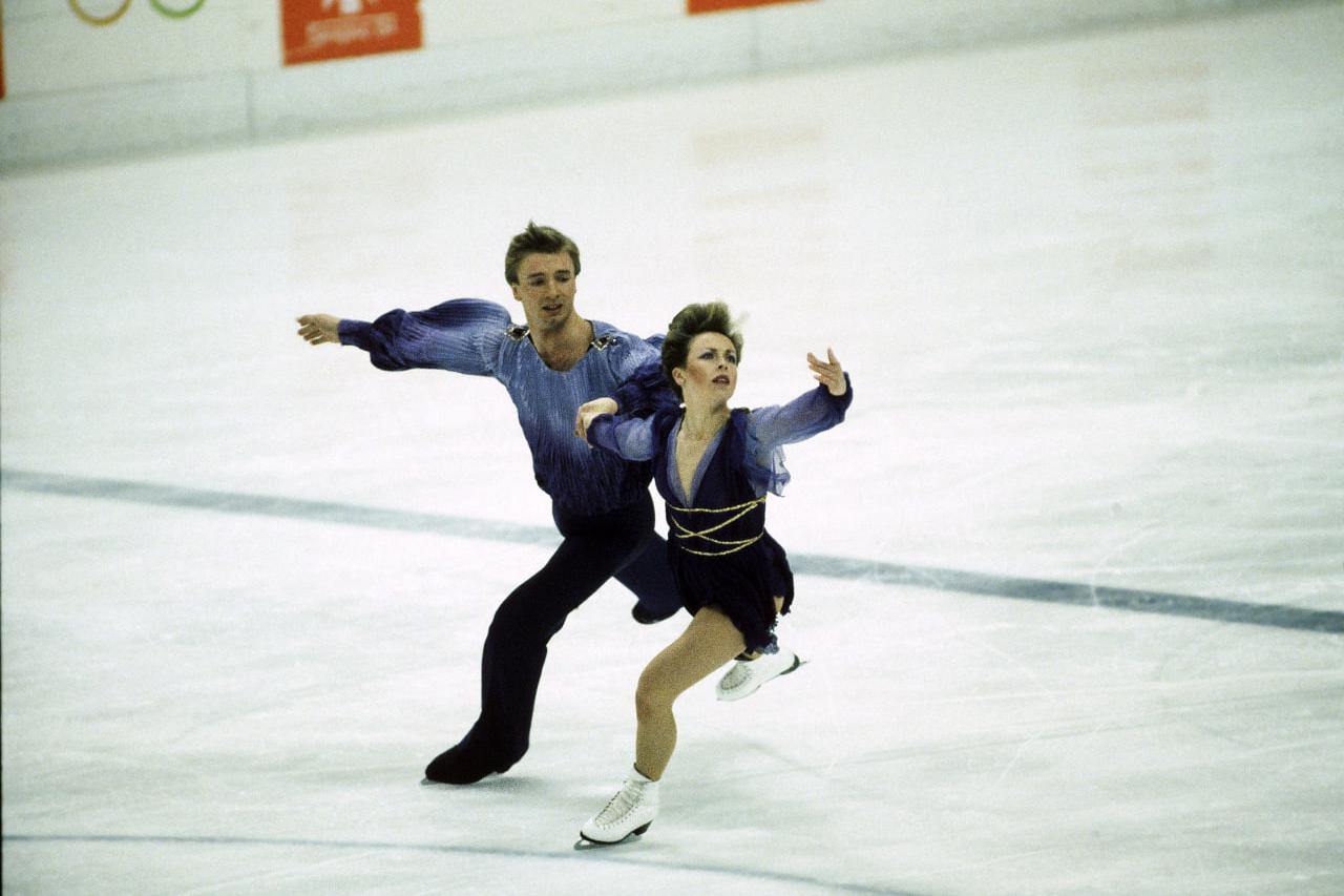 Британские фигуристы Джейн Торвилл и Кристофер Дин