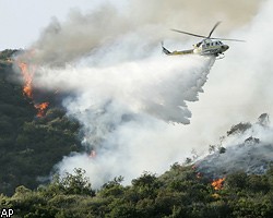 Пожары в Калифорнии: эвакуированы более 100 домов