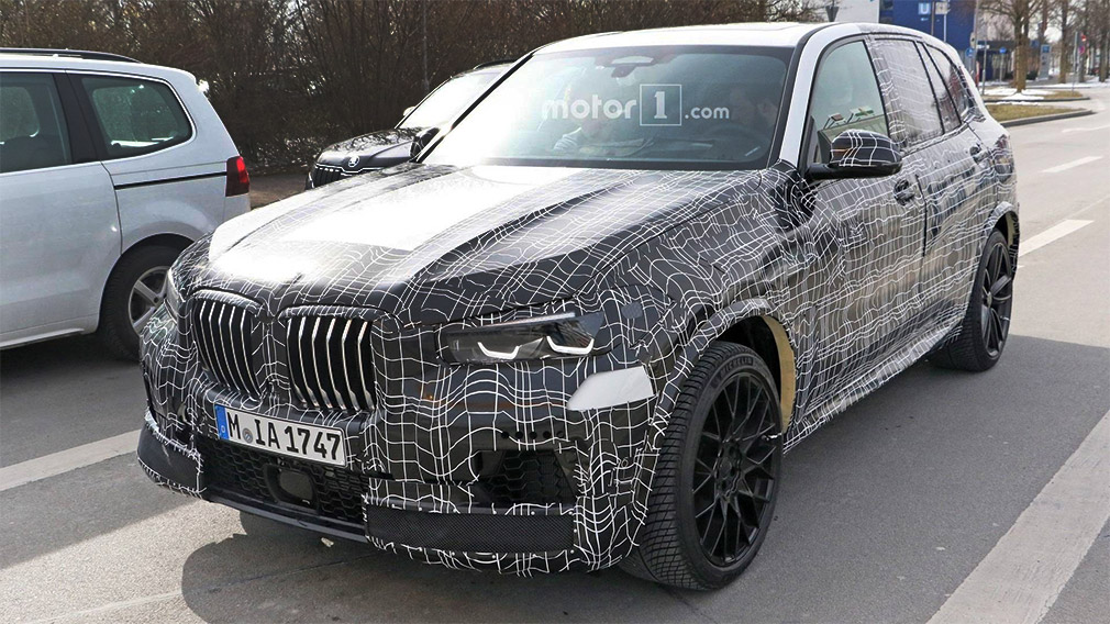 Серийная версия BMW X5 M замечена на тестах