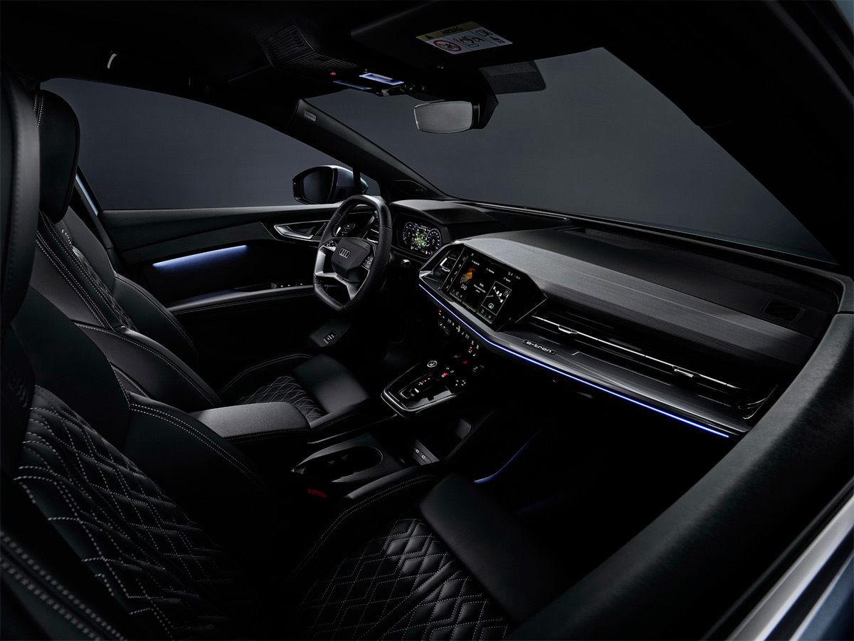Audi рассказала о салоне нового кроссовера Q4 e-tron