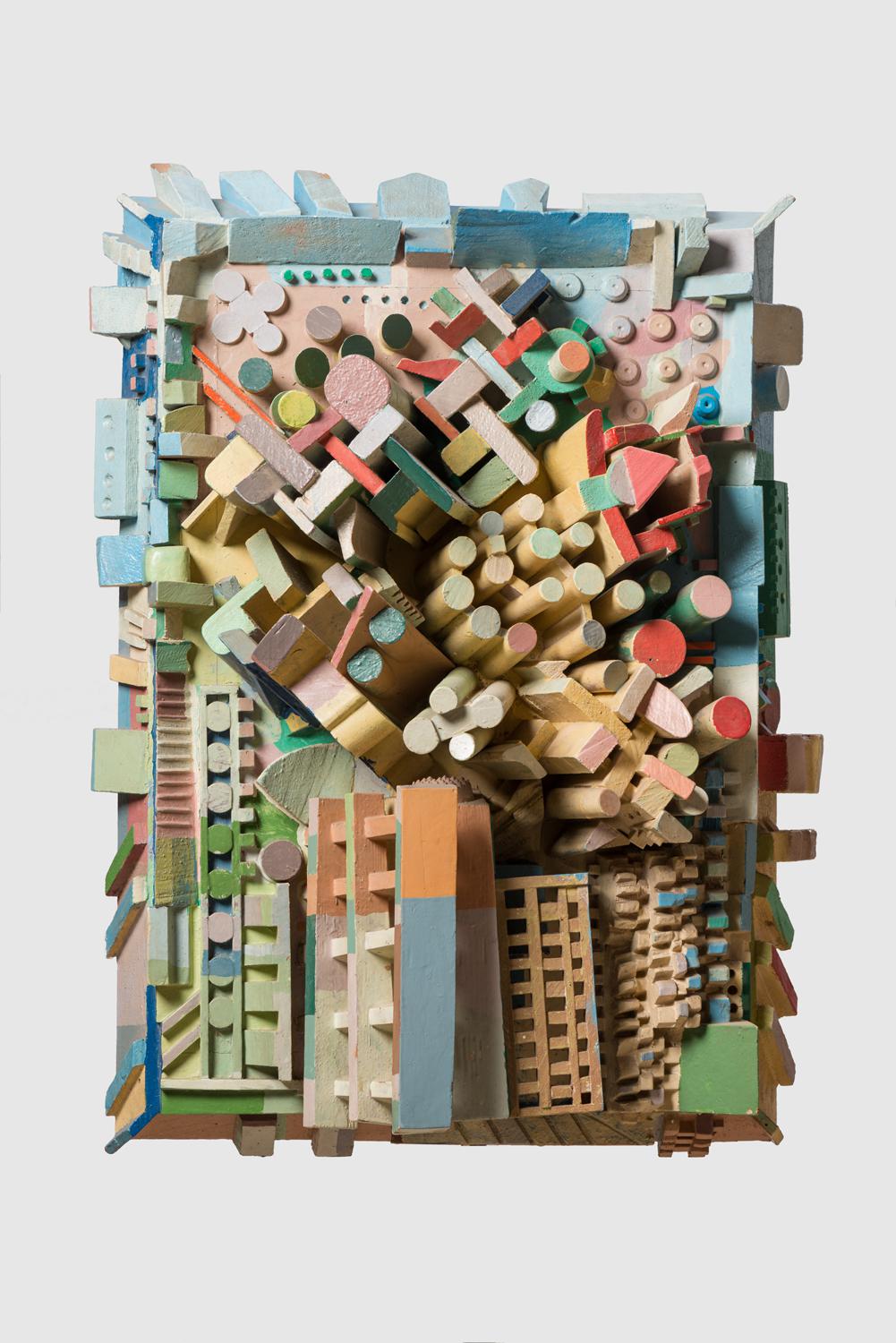 Игорь Шелковский. «Облака над городом», 1977. Alina Pinsky Gallery