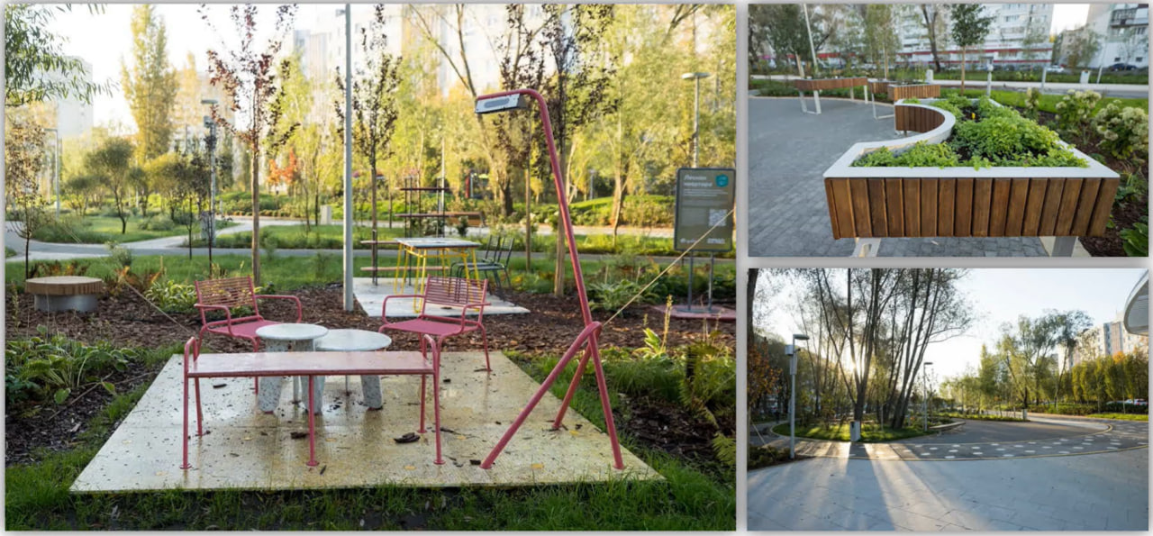 На бульваре по ул. Серова создают инклюзивное пространство. Фото: скриншот презентации замглавы исполкома Казани Игоря Куляжева
