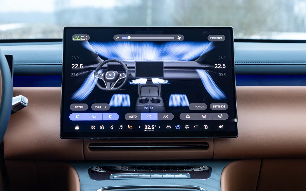 Управление климатической системой&nbsp;в&nbsp;Voyah Taishan &mdash; стандартное для современных машин. Запутаться здесь невозможно