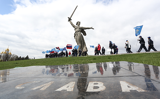 Монумент «Родина-мать зовет» в Волгограде