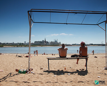 В Казани водолазы исследуют дно городских пляжей