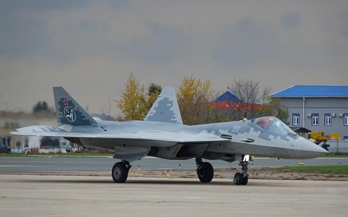 Модернизированный истребитель Су-57 совершил первый полет в Жуковском