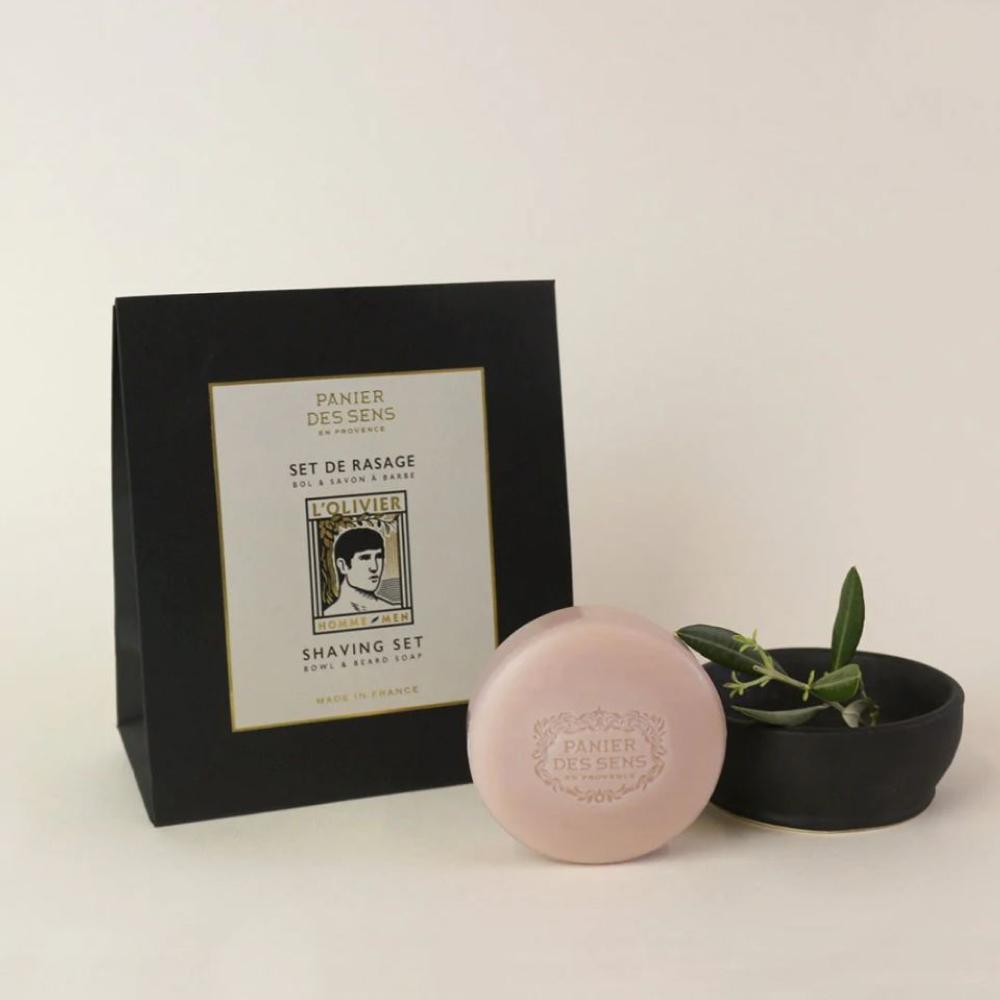 Набор Shaving Set Hydration and Energy (мыло и пиала), Panier Des Sens, 2463 руб. (panierdessens.ru)