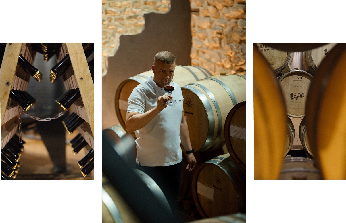 Вячеслав Зотин, главный винодел Olymp Winery