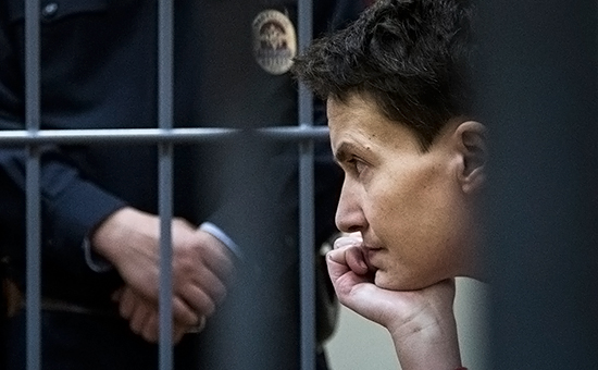 Осужденная в&nbsp;России гражданка Украины Надежда Савченко, март 2016 года
