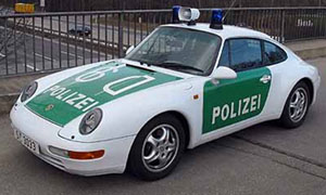 Немецкая полиция получила Porsche
