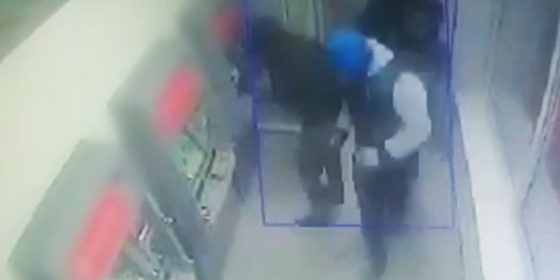 МВД показало видео взрыва банкоматов Альфа-банка