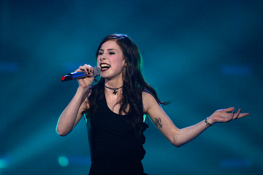 Победительница «Евровидения-2010» Lena (Германия)