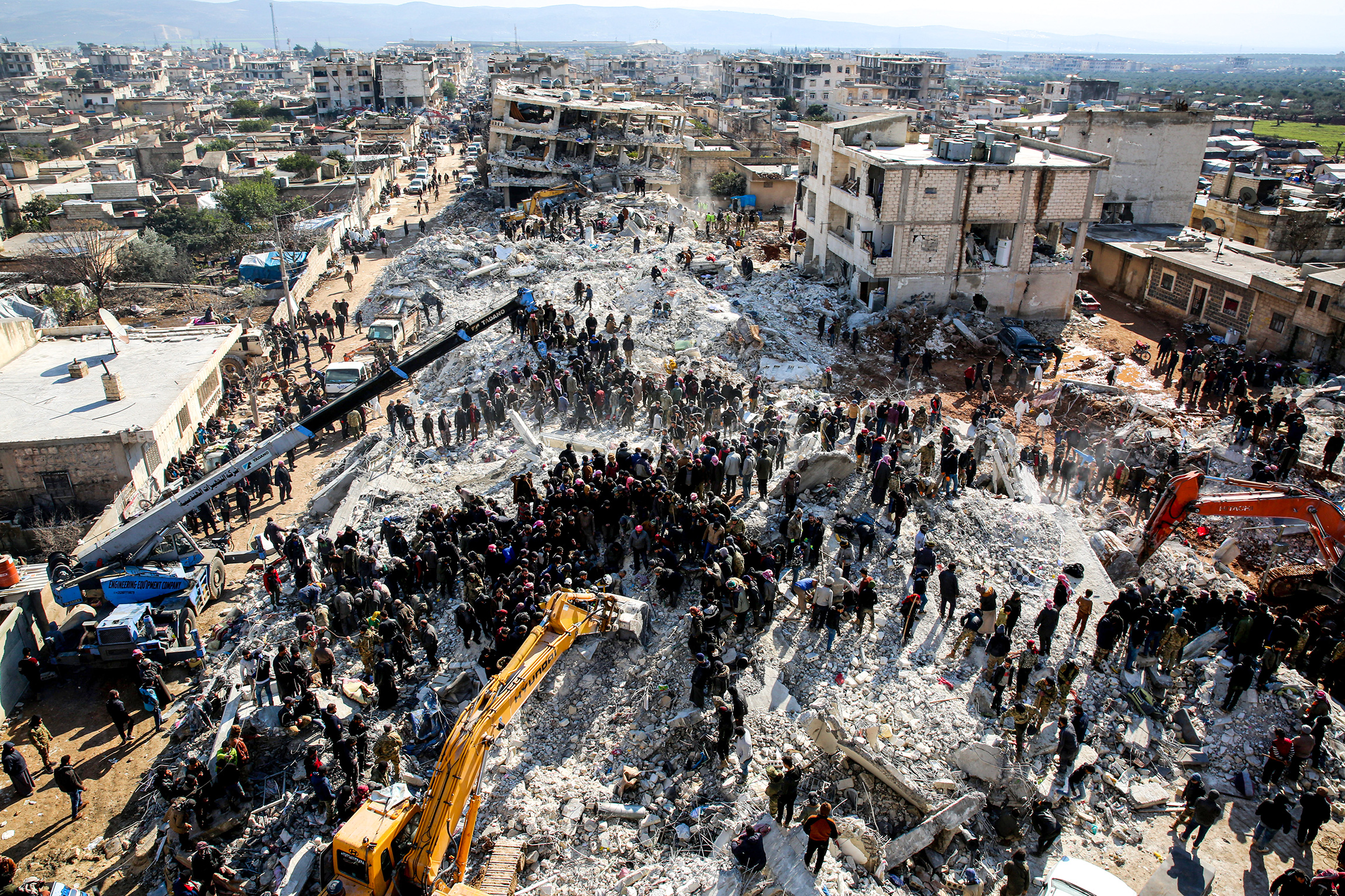 Разрушения в сирийском городе Алеппо&nbsp;&mdash; толчки затронули северную часть Сирии
