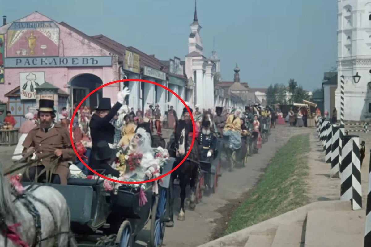 Кадр из фильма «Женитьба Бальзаминова», режиссер Константин Воинов, 1964 год