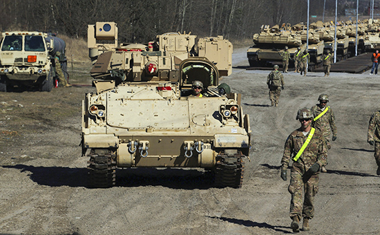 Танк M1 Abrams американской армии во время учений в Польше

Архивное фото