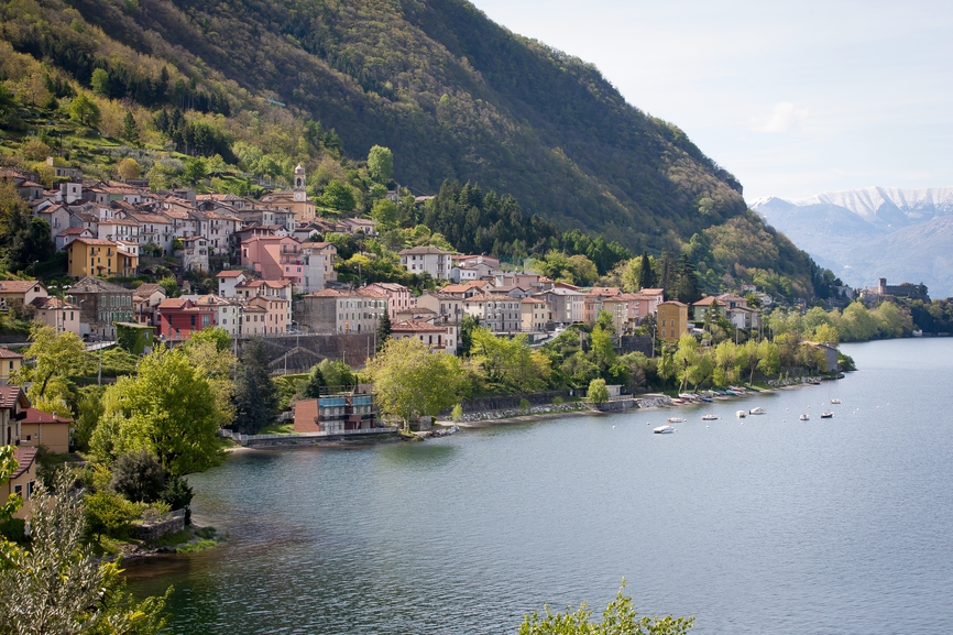 Озеро Комо в Италии. Недвижимость здесь выбирают те, кто ценит мягкий и комфортный климат